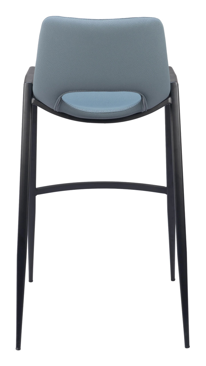 Desi Barstool (Set of 2) Azure Gray - AmericanHomeFurniture