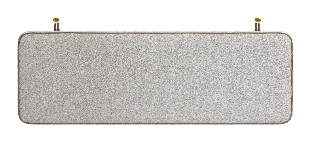 Bela Floating Queen Headboard Ivory