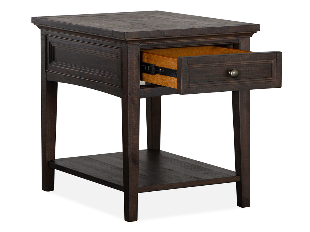 Westley Falls Graphite Rectangular End Table - T4399-03