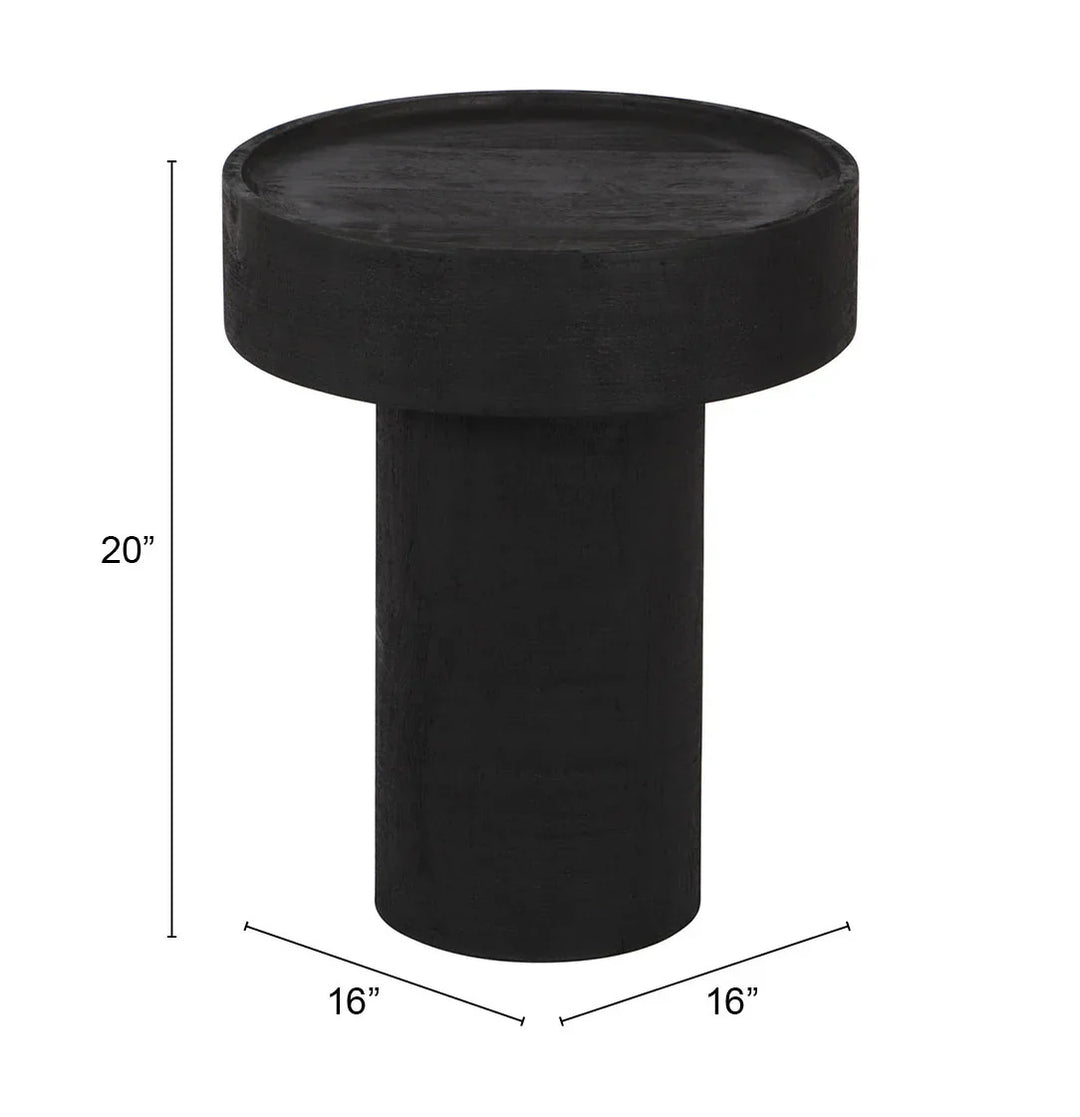 Watson Side Table Black - AmericanHomeFurniture
