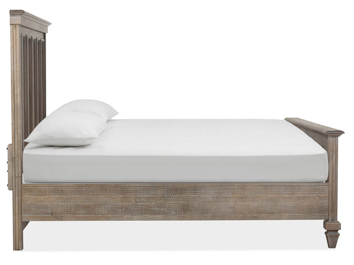 Lancaster Dovetail Grey Panel Bed