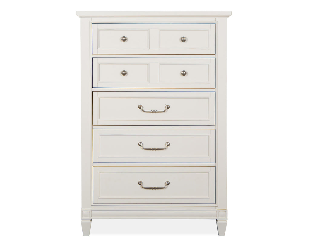 Willowbrook Egg Shell White Drawer Chest - B5324-10