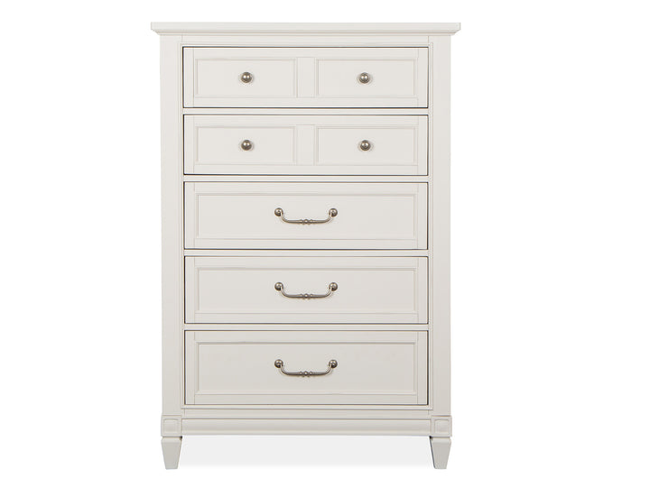 Willowbrook Egg Shell White Drawer Chest - B5324-10