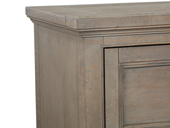 Paxton Place Dovetail Grey Small Drawer Nightstand - B4805-06
