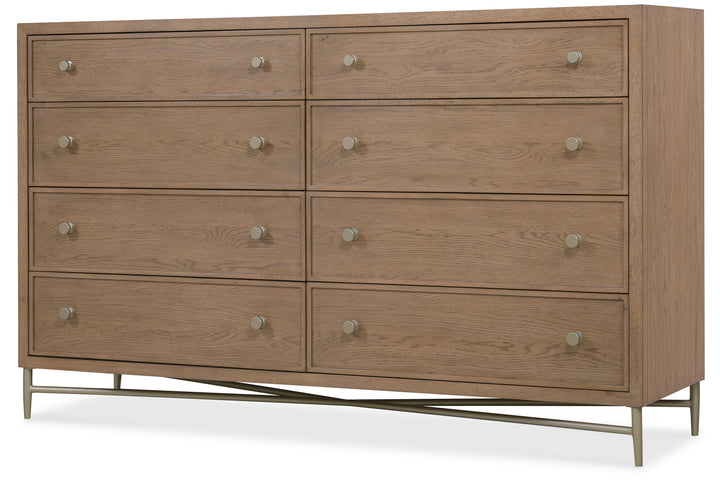 American Home Furniture | Hooker Furniture - Sonnet Eight-Drawer Dresser