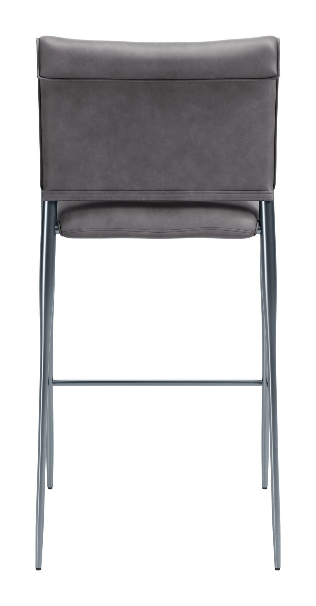 Freesia Barstool (Set of 2) Charcoal Gray