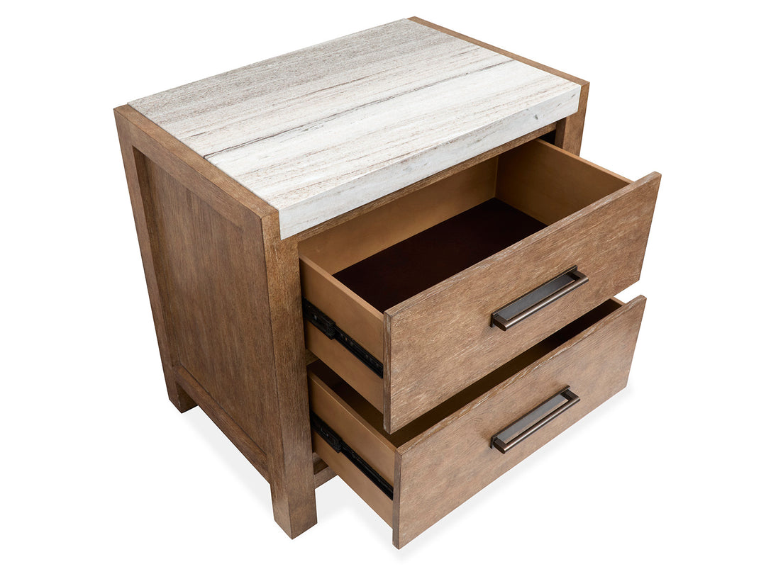 Plum Creek Sierra Brown Drawer Nightstand - B5768-01