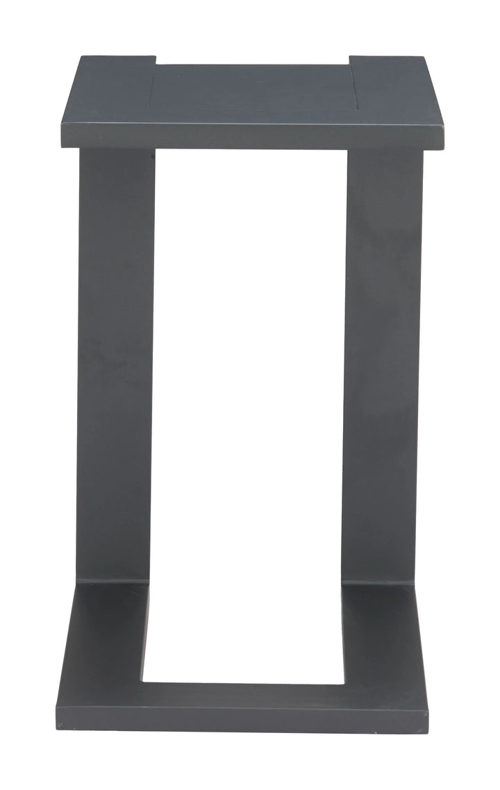 Tudi Side Table Black - AmericanHomeFurniture
