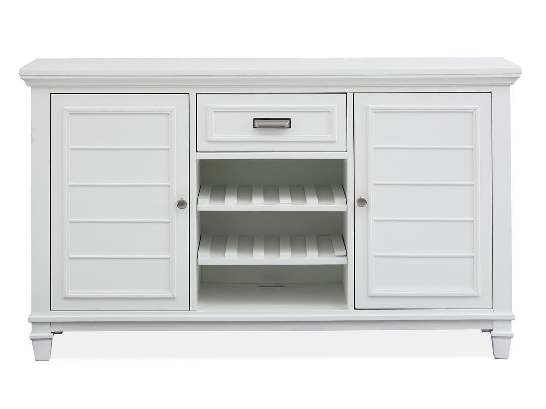 Charleston White Dove White Server - D5611-15WH