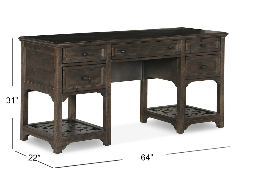 Bellamy Peppercorn Desk - H2491-05B