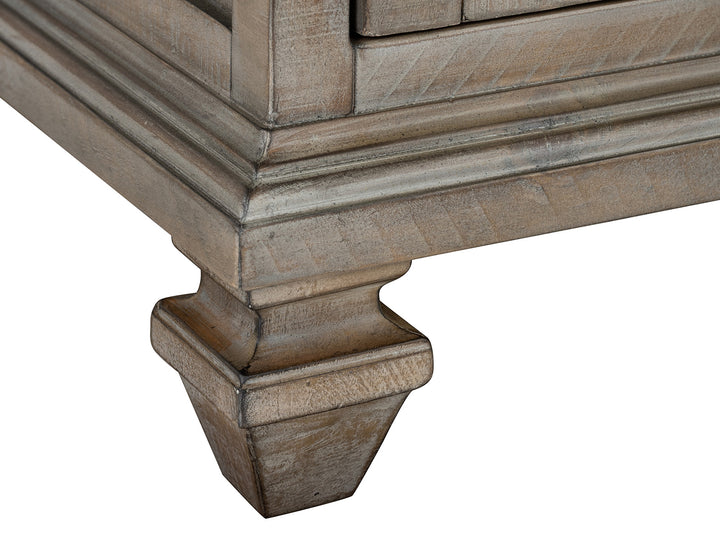 Lancaster Dovetail Grey Chairside End Table - T4352-10