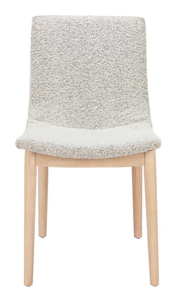 Raha Dining Chair (Set of 2) Gray & Whitewashed