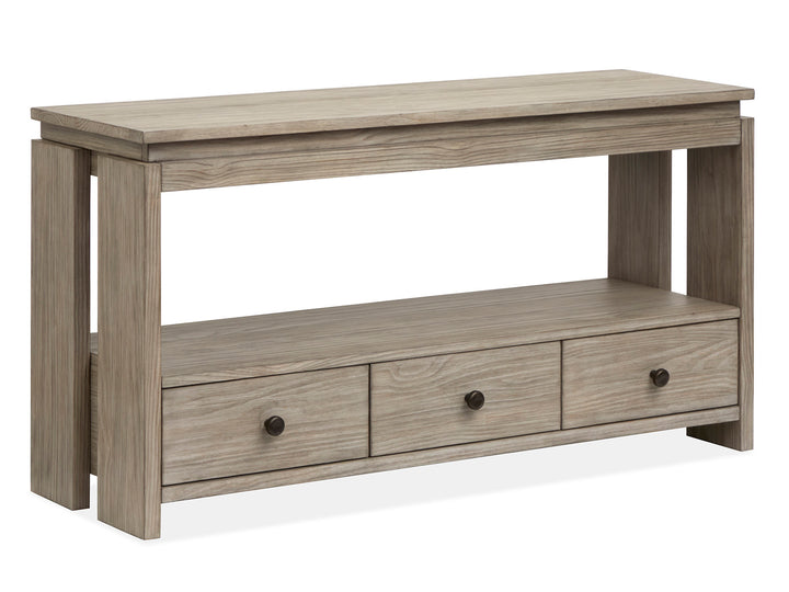 Conrad Stone Harbor Grey Rectangular Sofa Table - T5865-73