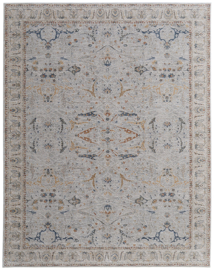 Rectangle/5' x 7'6"/Ivory/Multi