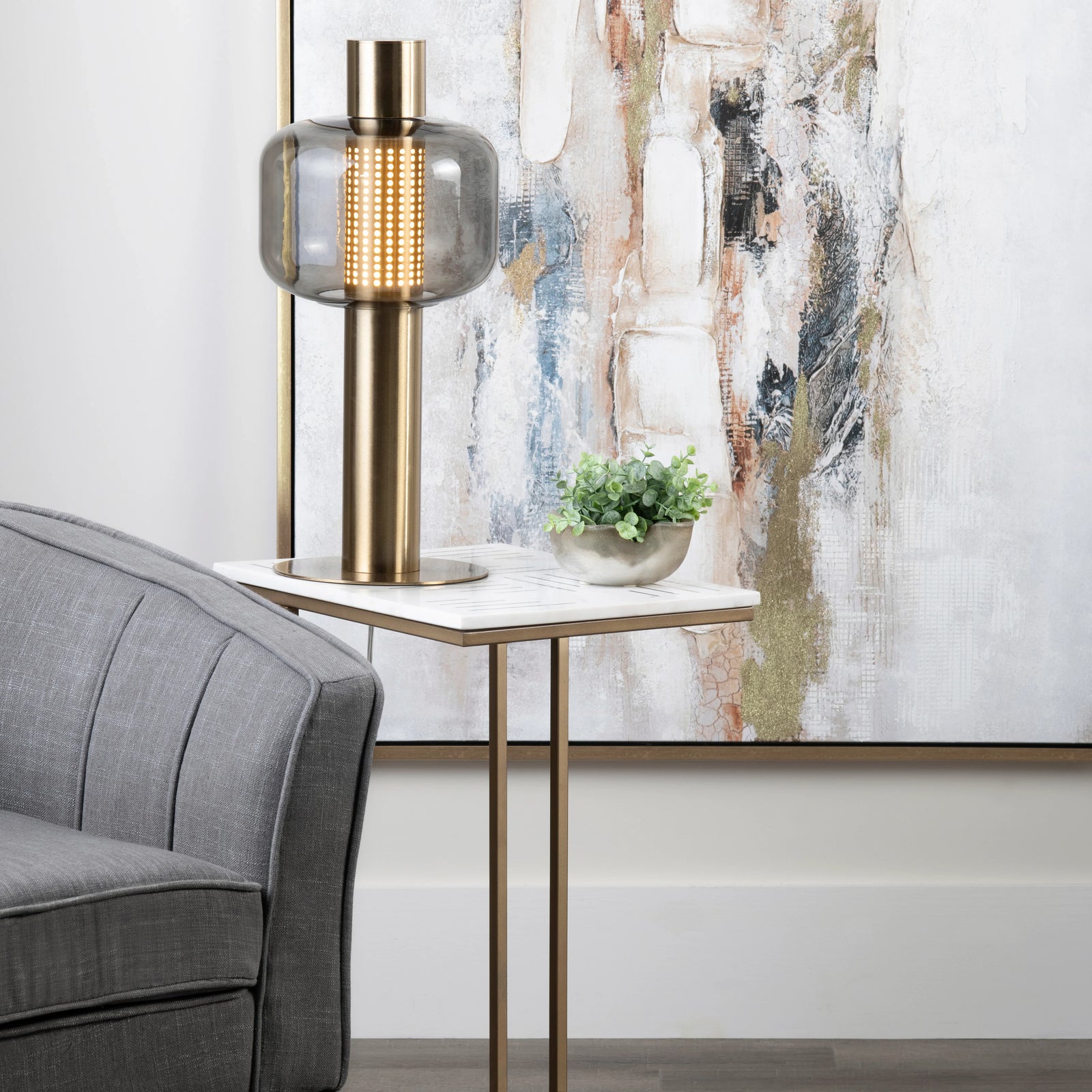 Crestview Collection Stardust C-Table ACCENT TABLES