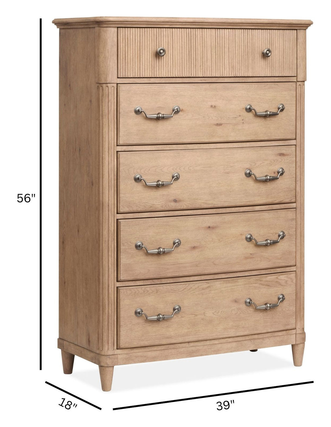 Harmony Heights Belgium Wheat Drawer Chest - B6400-10