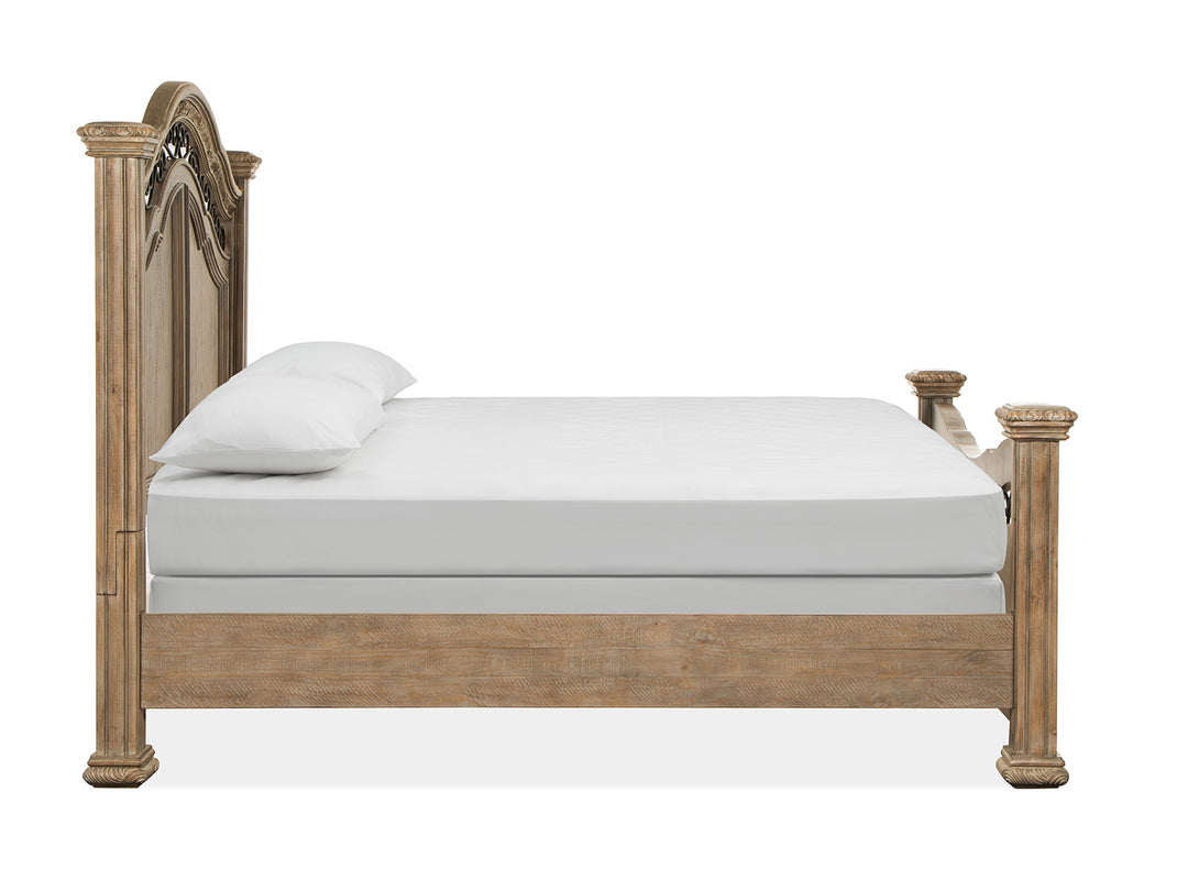 Marisol Fawn Queen Panel Bed - B5132-54