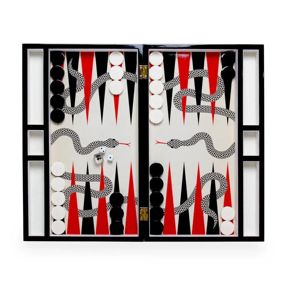 Jonathan Adler Eden Backgammon Set TABLETOP GAMES