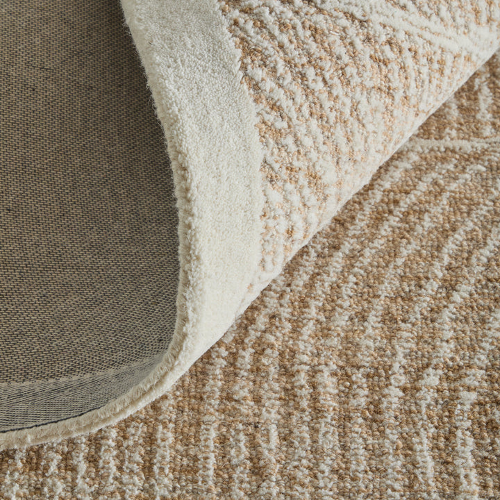 Rectangle/5' x 8'/Camel/Ivory