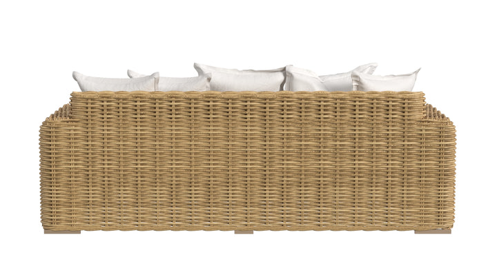 Playa Loveseat in Soothe Pearl w/ Flange Welt