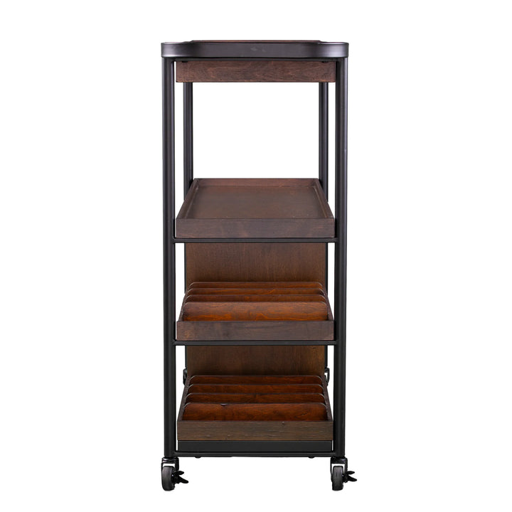 Tonsley Rolling Wine Cart - AmericanHomeFurniture