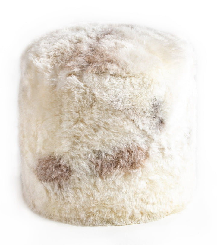 Icelandic Shearling Tuffet - AmericanHomeFurniture