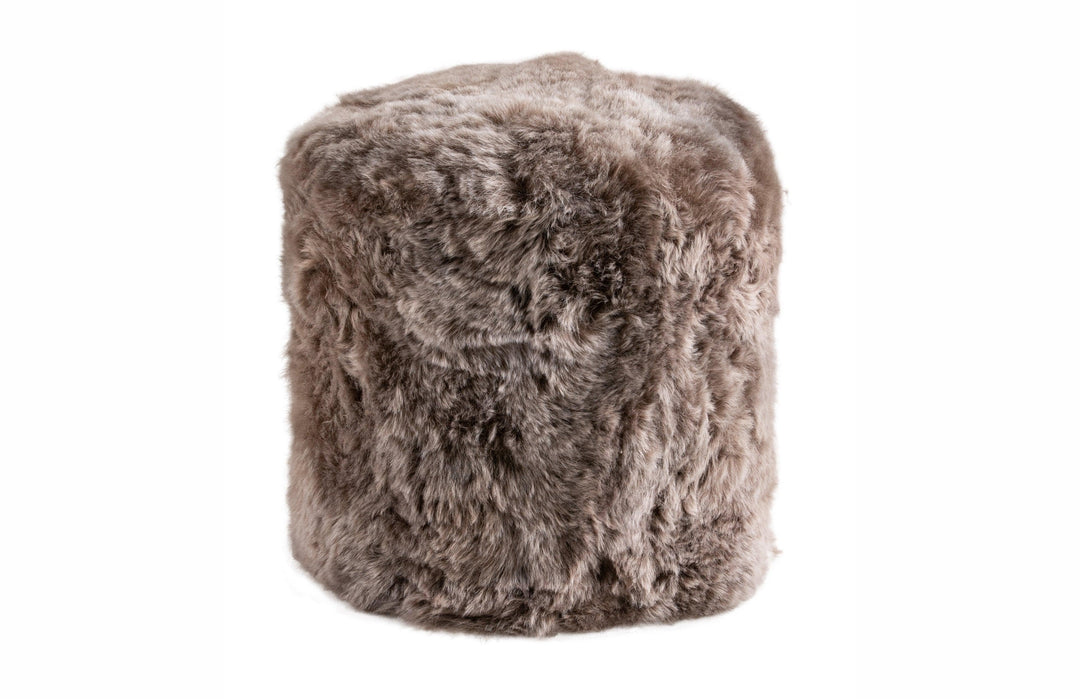 Icelandic Shearling Tuffet - AmericanHomeFurniture