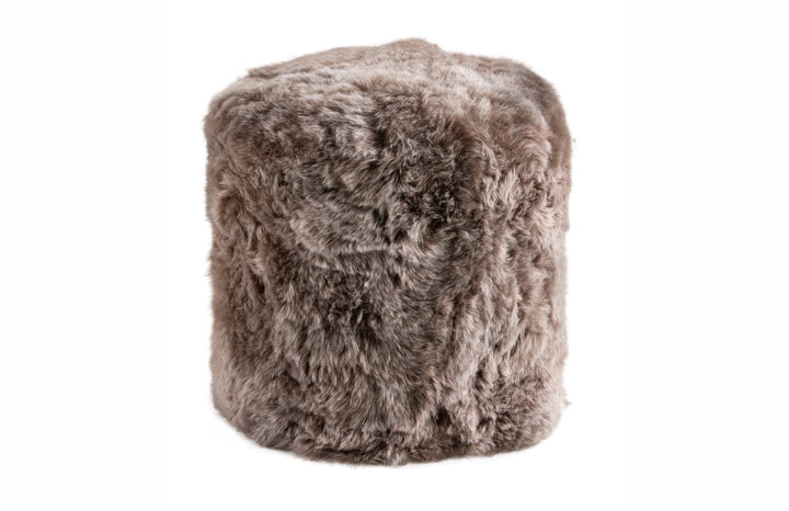 Icelandic Shearling Tuffet - AmericanHomeFurniture