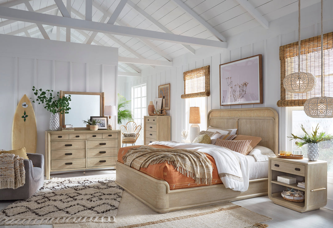 Sunset Cove Sanibel Brown Queen Panel Bed - B5783-54