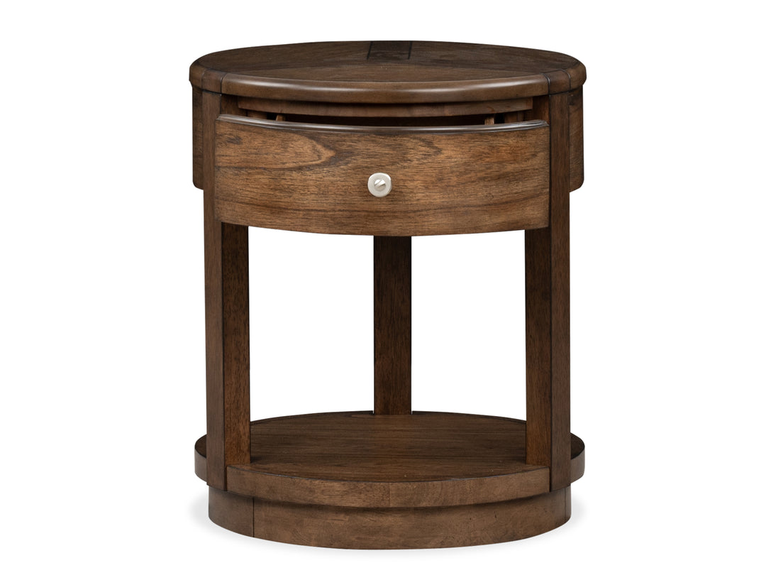 Connolly Brown Drawer End Table - T6499-16