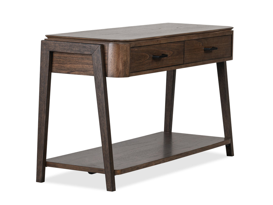 Hallie Milk Chocolate And Dark Chocolate Rectangular Sofa Table - T6355-73