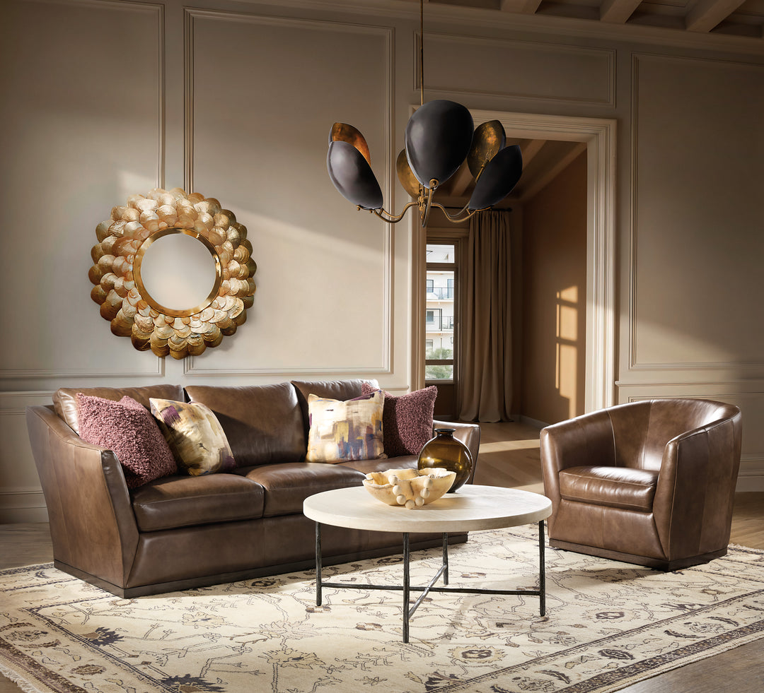 American Home Furniture Hooker Furniture Fairfax Stationary Sofa 2