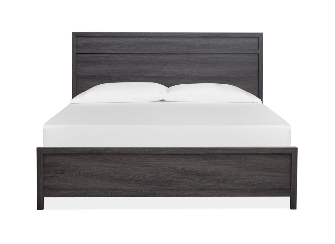 Merrifield Raisin Black King Panel Bed - B6308-64