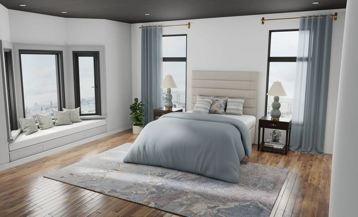 Rectangle/Blue-Charcoal