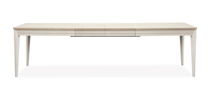 Echo Isles Sea Pearl And Driftwood Extendable Rectangular Dining Table - D6310-20