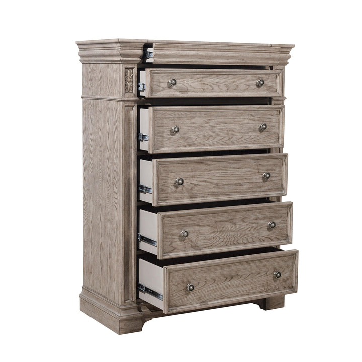 Kingsbury 6 Drawer Dresser - AmericanHomeFurniture