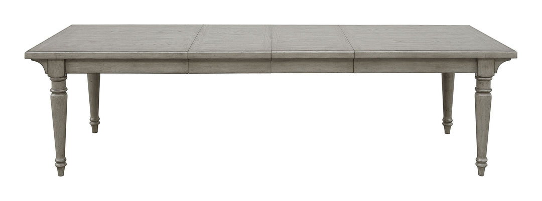 Madison Ridge Bluff Grey Farmhouse Leg Dining Table - P091240