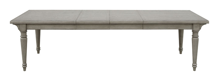 Madison Ridge Bluff Grey Farmhouse Leg Dining Table - P091240