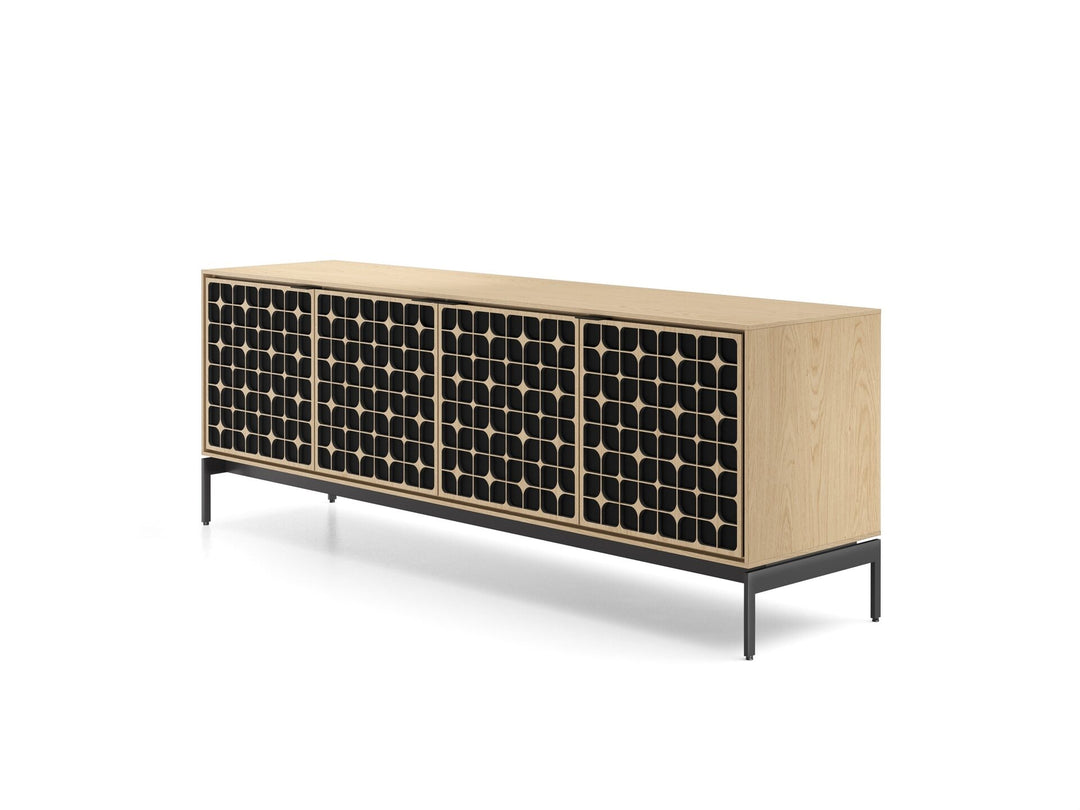 Constellation / Washed Oak / Console Base (30H x 82.5W x 20D in)