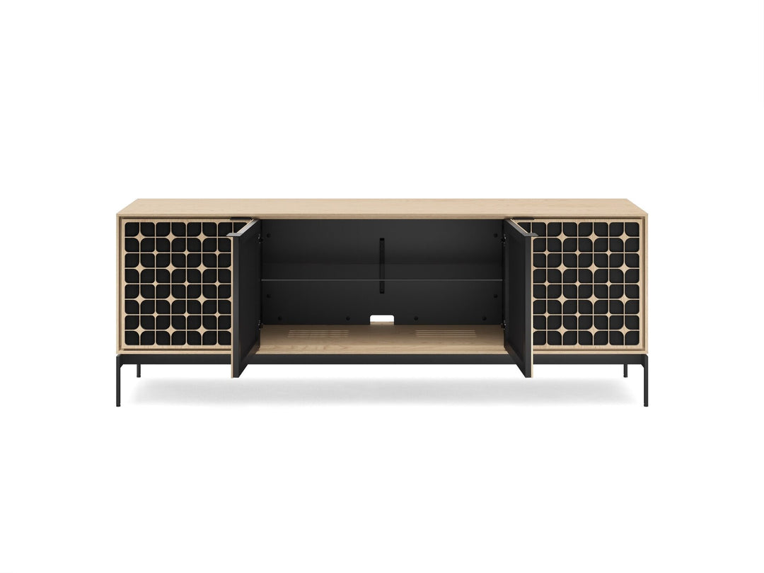 Constellation / Washed Oak / Console Base (30H x 82.5W x 20D in)