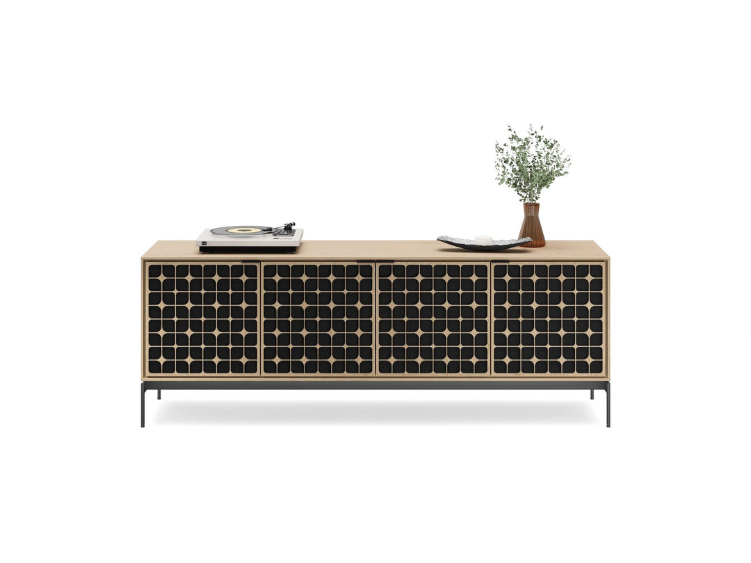 Constellation / Washed Oak / Console Base (30H x 82.5W x 20D in)