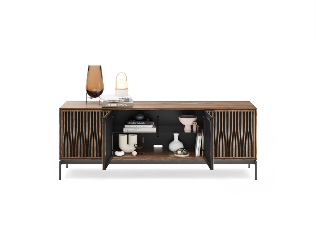 Tune / Natural Walnut / Console Base (30H x 82.5W x 20D in)