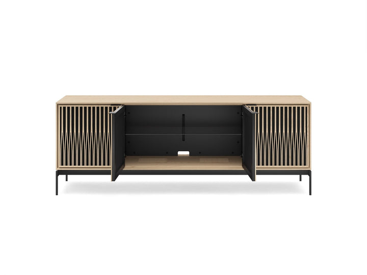 Tune / Washed Oak / Console Base (30H x 82.5W x 20D in)