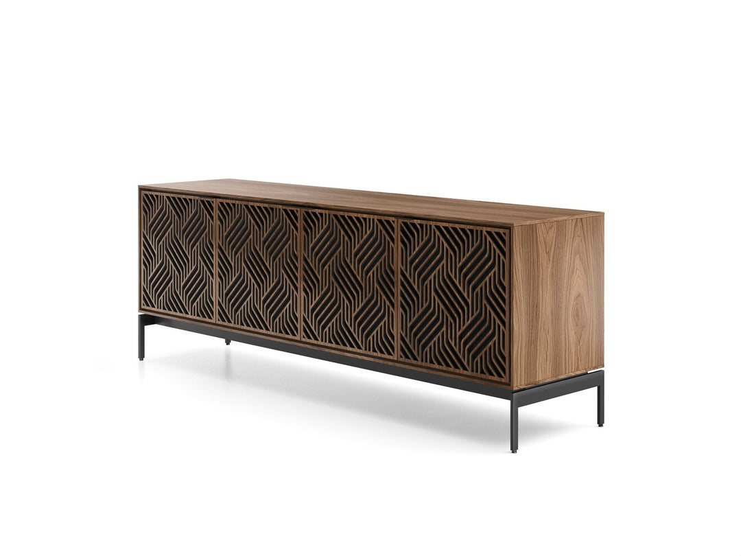 Weave / Natural Walnut / Console Base (30H x 82.5W x 20D in)