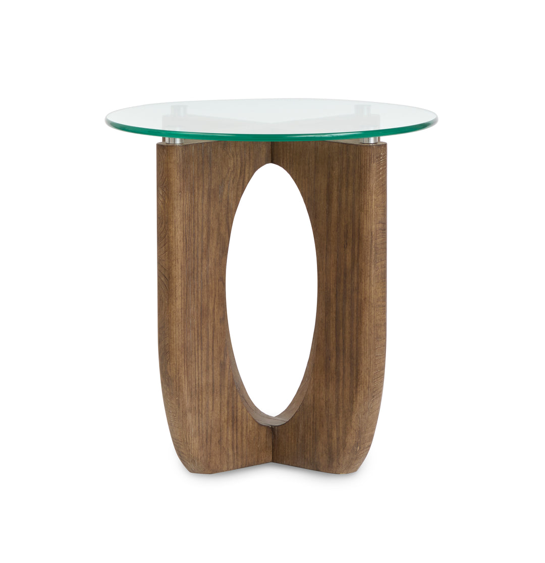 Lainey Almond Round End Table - T5951-05