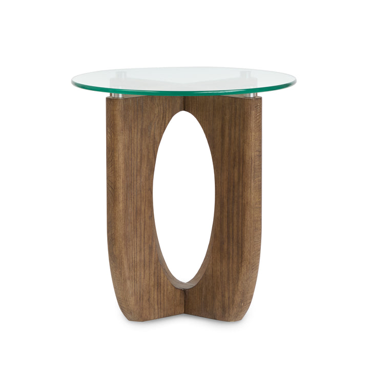 Lainey Almond Round End Table - T5951-05