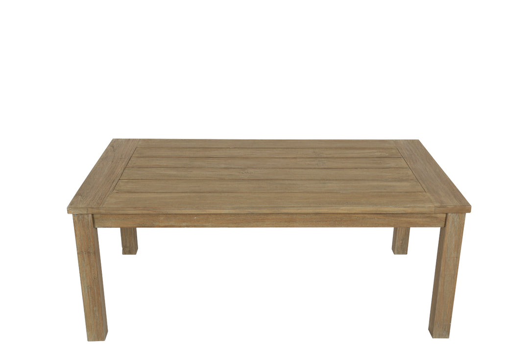 American Home Furniture | Sunset West - Coastal Teak Rectangular Coffee Table