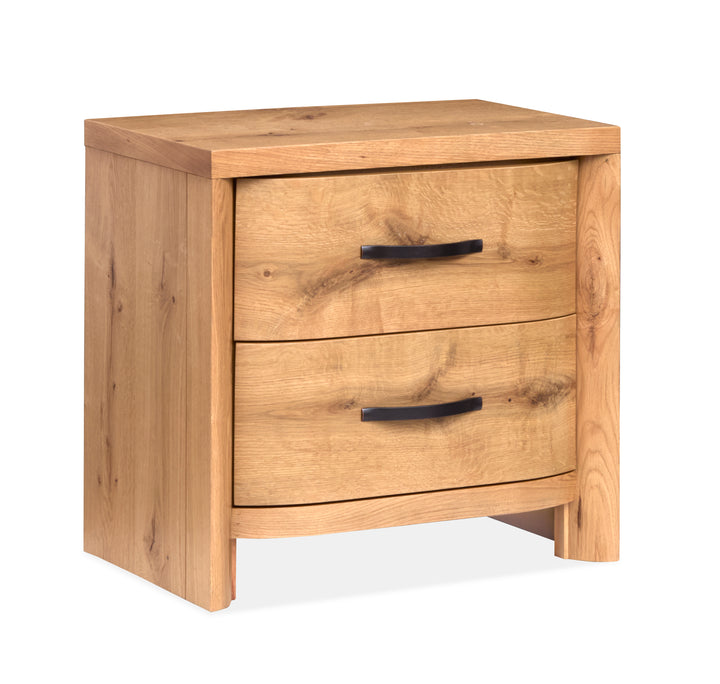 Laramie Honey Wheat Drawer Nightstand - B6433-01