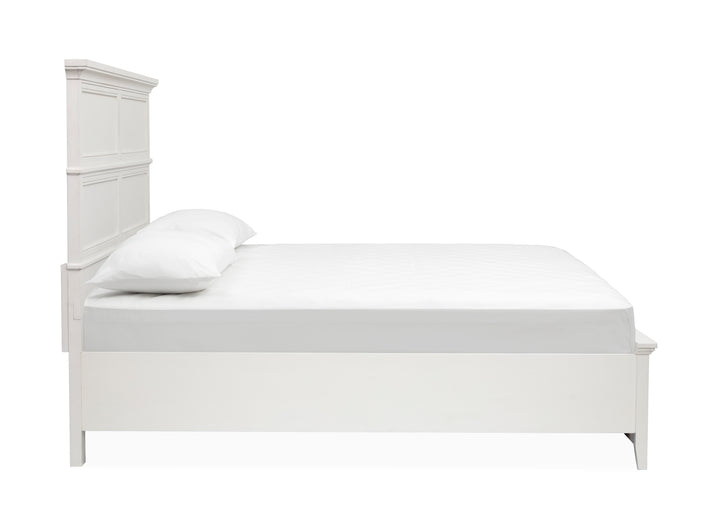 Juniper Hill Whisper White King Panel Storage Bed - B6478-64A
