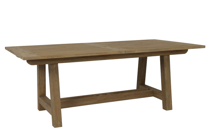 American Home Furniture | Sunset West - Coastal Teak Dining Table with Leaf Extension